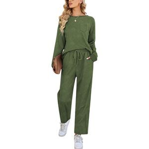 Orniya Womens  2Pc Blouse & Pant Set